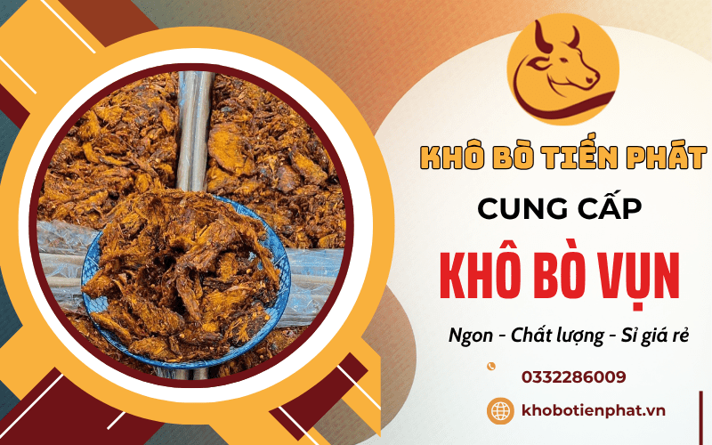 Khô bò vụn