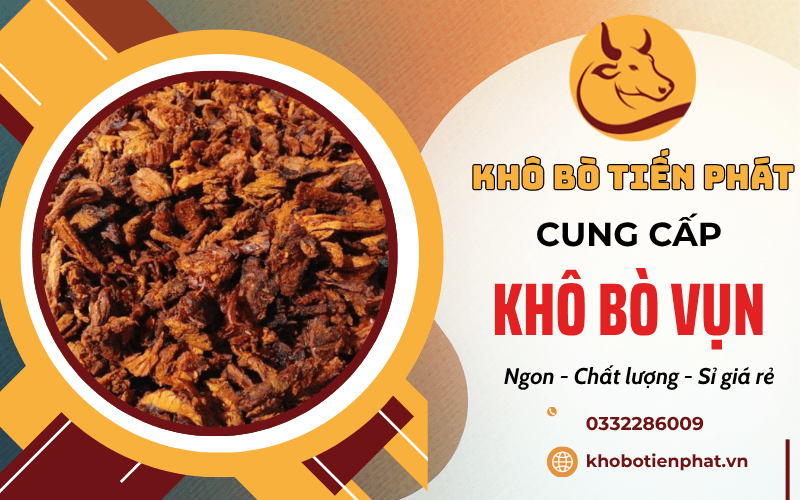 Khô bò vụn