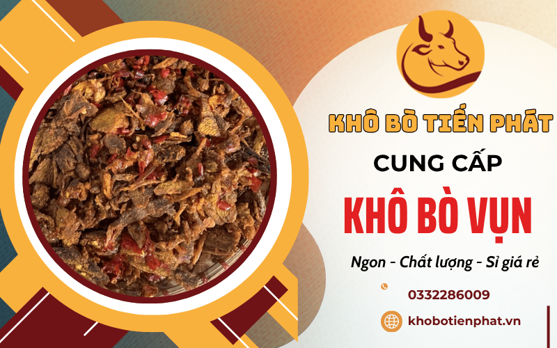 Khô bò vụn