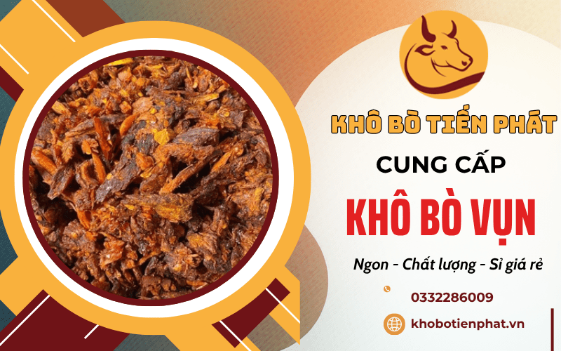Khô bò vụn