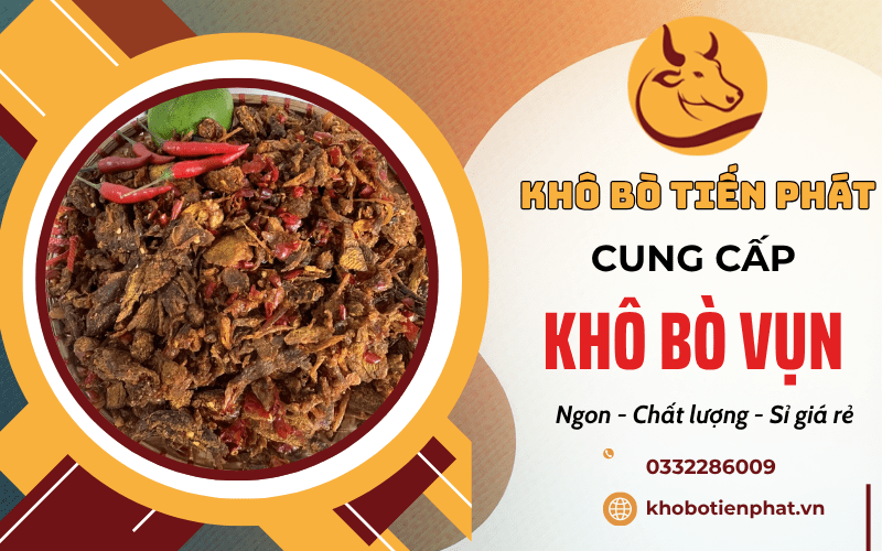 Khô bò vụn