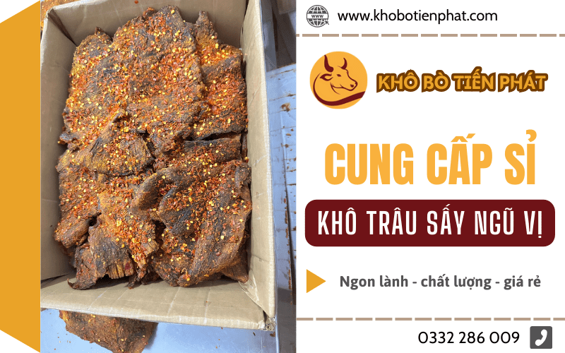 Khô trâu sấy ngũ vị